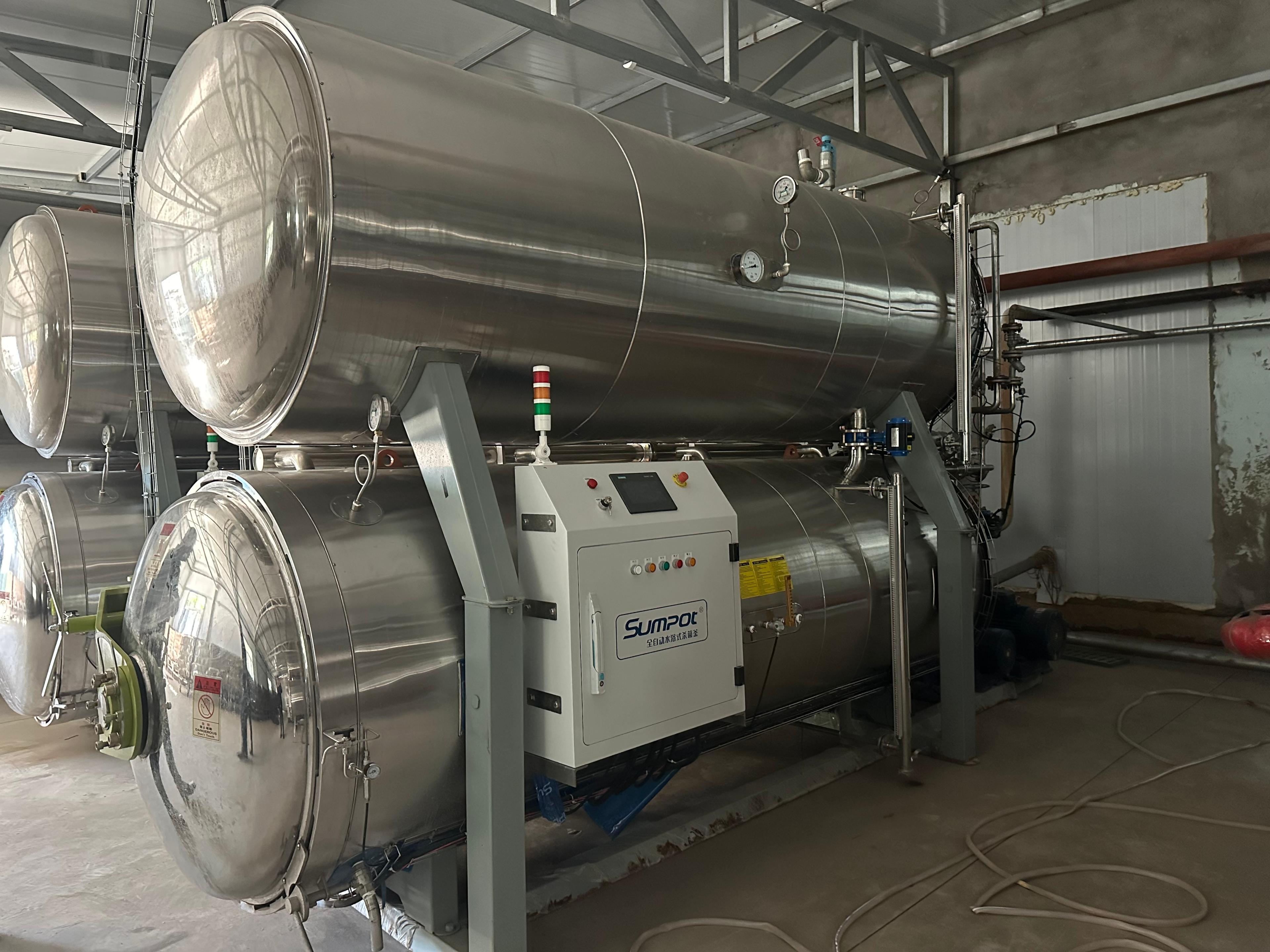 Used sterilization retort