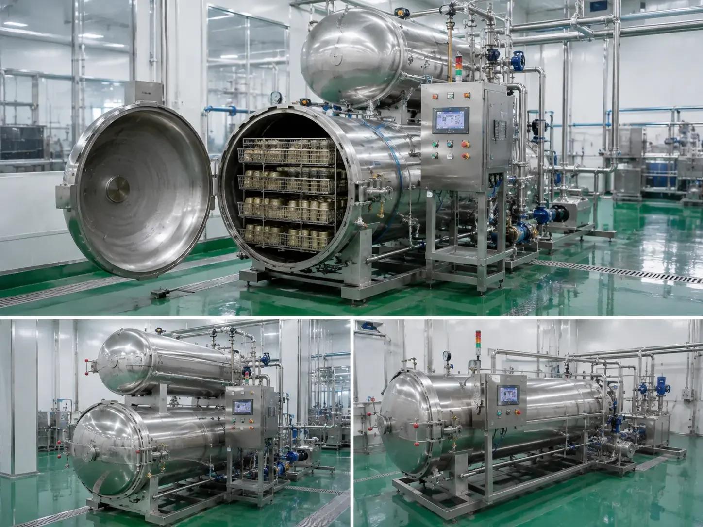 杀菌与冷却设备 industrial food machinery