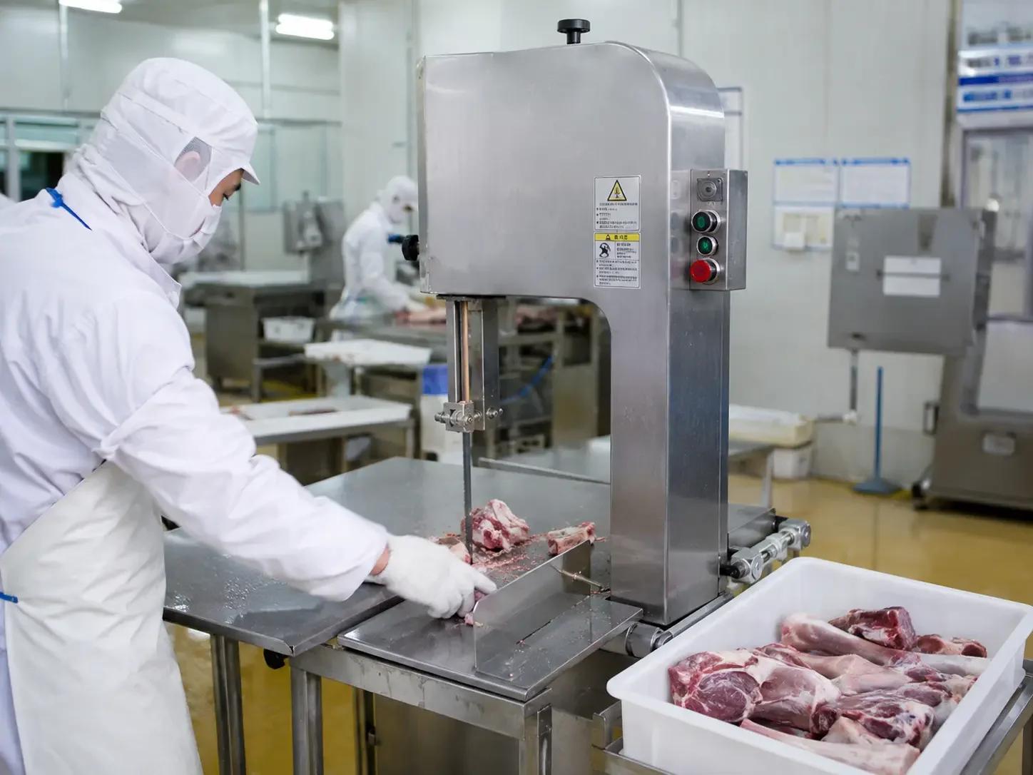 切片机与锯骨机 industrial food machinery