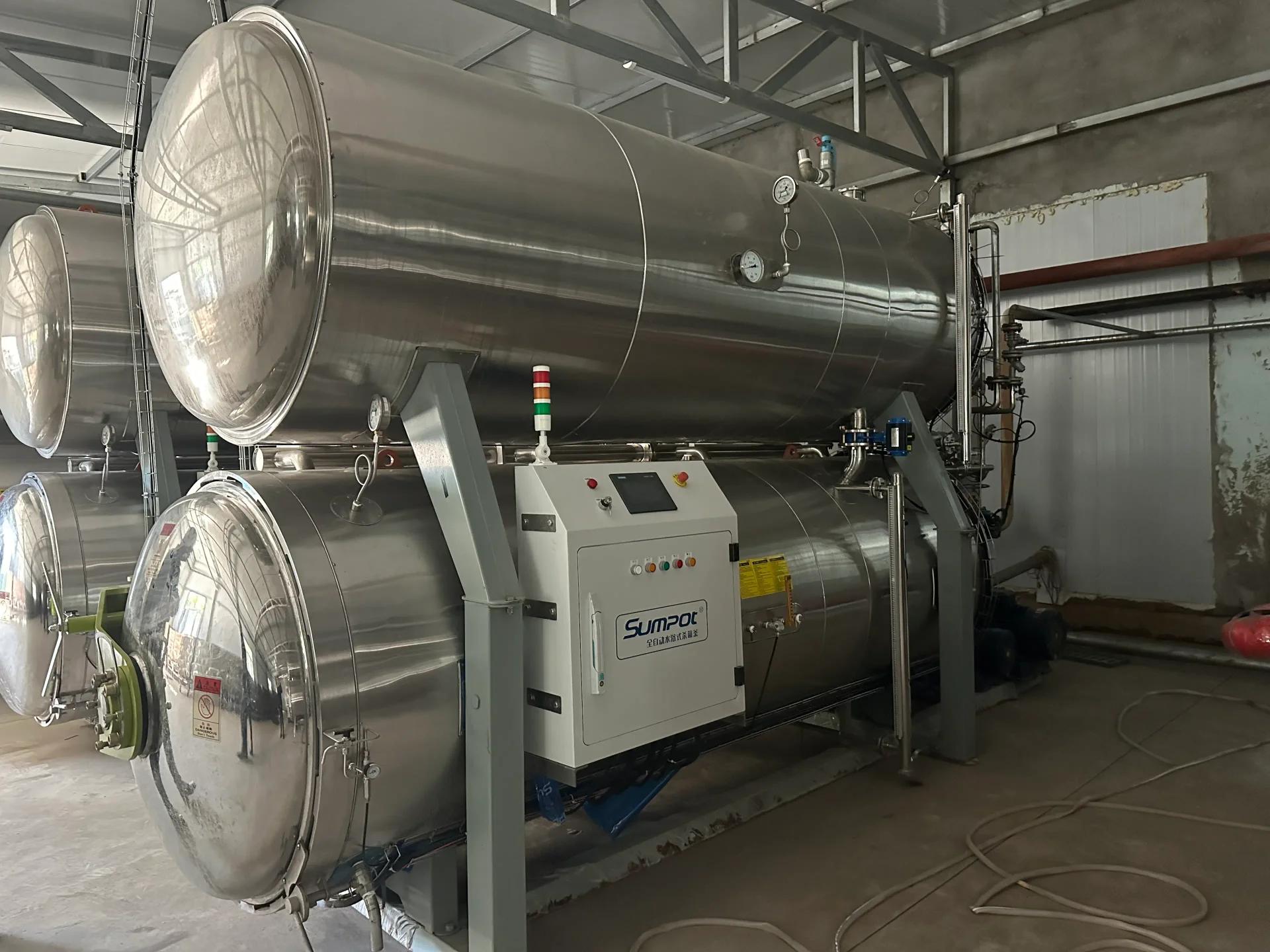 Used sterilization retort